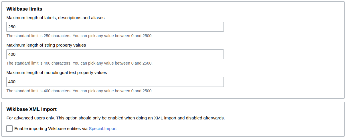 MediaWiki editing tools configuration via the ProWiki Admin Panel