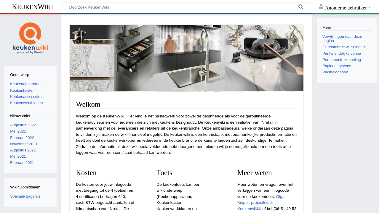 Timeless MediaWiki skin as seen on Keuken Wiki